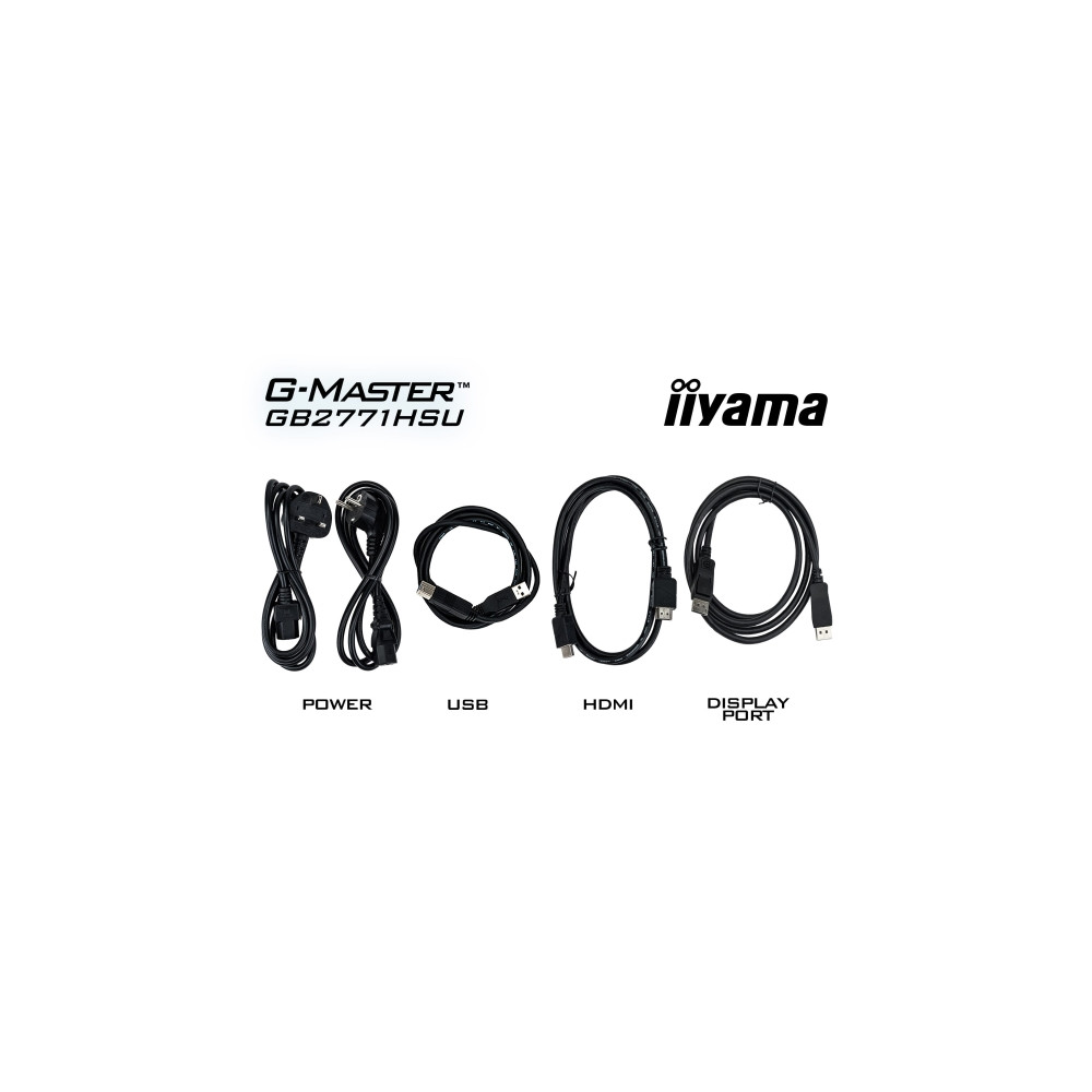 Produktbild för iiyama G-MASTER Red Eagle GB2771HSU-B1 - LED-skärm - Full HD (1080p) - 27"