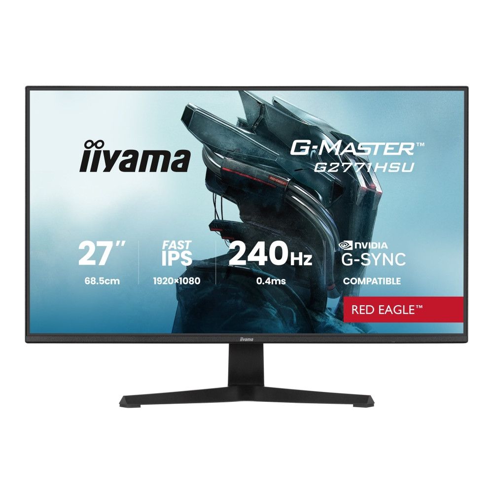 Produktbild för iiyama G-MASTER Red Eagle G2771HSU-B1 - LED-skärm - Full HD (1080p) - 27"