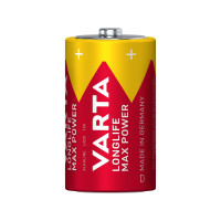 Produktbild för Varta 04720 101 422, LR20, Alkalisk, 1,5 V, 2 styck, Röd, Gu...