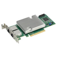 Produktbild för Supermicro AOC-STG-b2T - nätverksadapter - PCIe 3.0 x8 - 10Gb Ethernet x 2