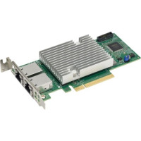 Produktbild för Supermicro AOC-STG-b2T - nätverksadapter - PCIe 3.0 x8 - 10Gb Ethernet x 2