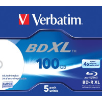 Produktbild för Verbatim - BD-R XL x 5 - 100 GB - lagringsmedier