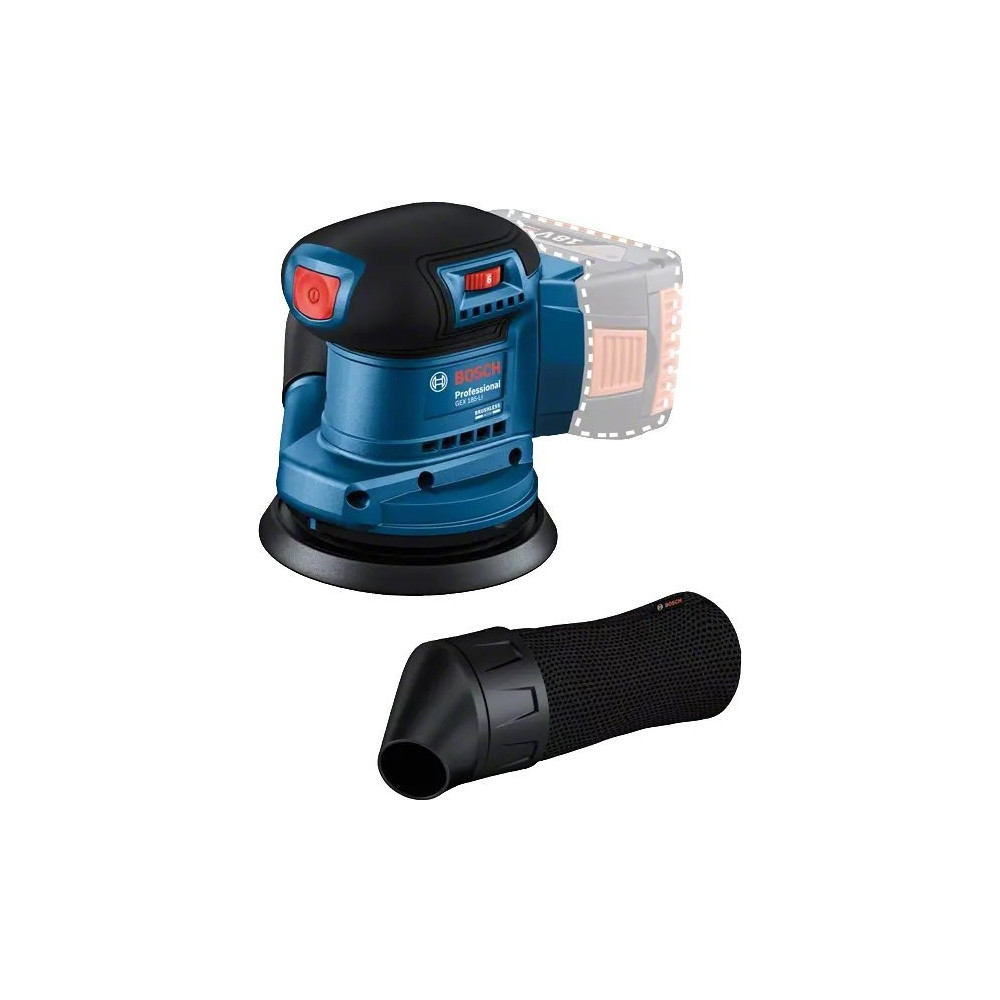 Produktbild för BOSCH GEX 185-LI PROFESSIONAL RANDOM ORBIT SANDER