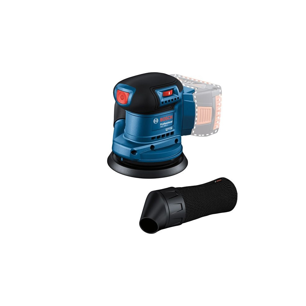 Produktbild för BOSCH GEX 185-LI PROFESSIONAL RANDOM ORBIT SANDER