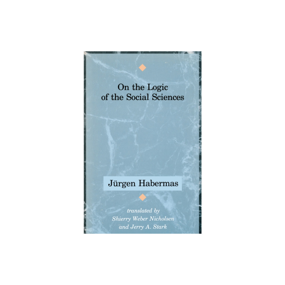 Produktbild för On the Logic of the Social Sciences (häftad, eng)