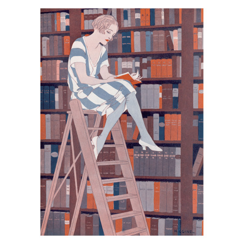 Pomegranate Europe Ltd Reginald Higgins: The Blue Stocking Notecard