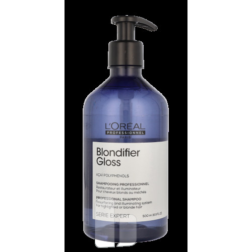 L'Oreal Serie Expert Blondifier Gloss Shampoo 500 ml Dam - Schampo