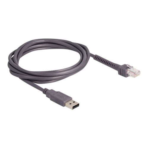 DeLOCK Delock - streckkodscannersladd - USB typ A till RJ-50 - 2 m