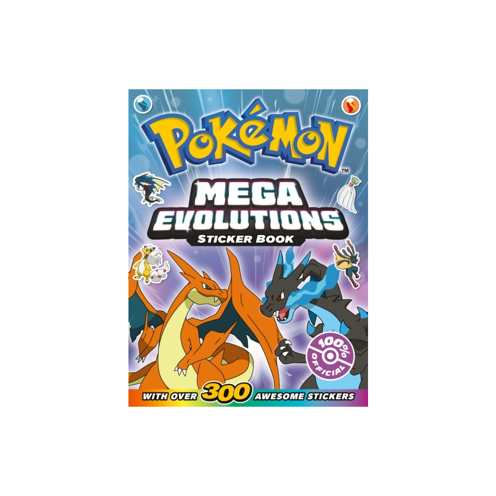 Produktbild för Pokemon Mega Evolutions Sticker Book (häftad, eng)