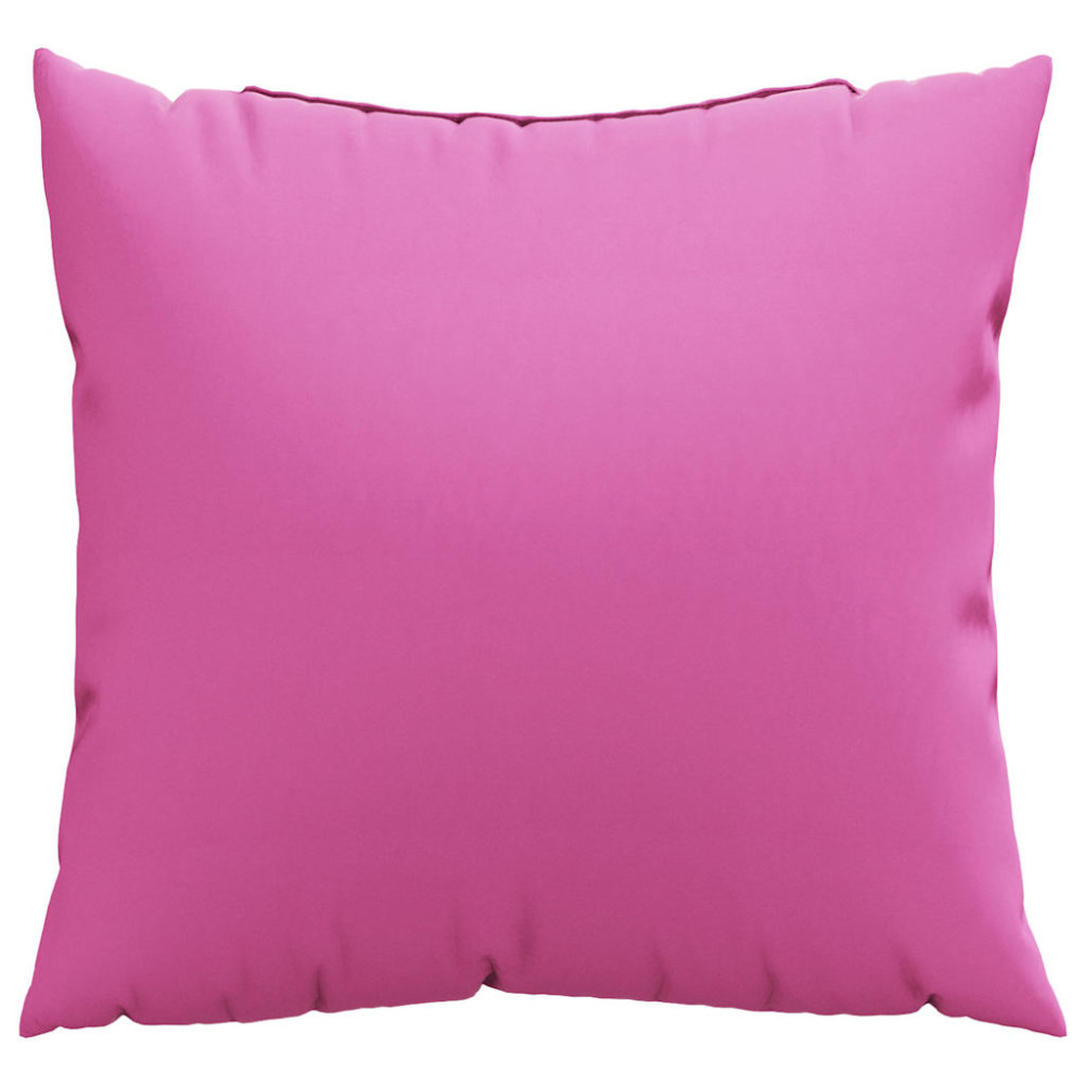 Produktbild för Spridda Kuddar Enfärgad 4 pcs Rosa 50 x 50 cm Polyester Tyg