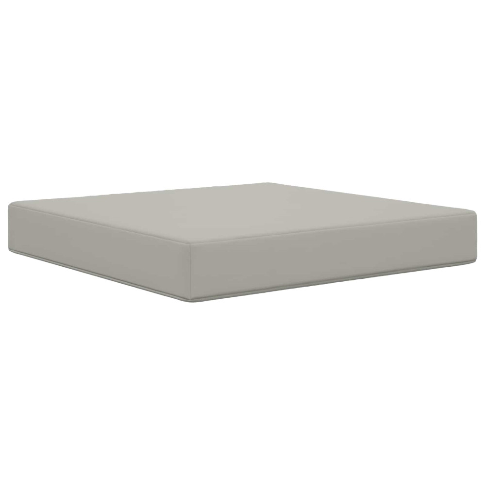 Produktbild för Utomhus Soffa Kudde Grå 60 x 60 x 8 cm Polyester