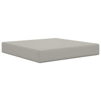 Produktbild för Utomhus Soffa Kudde Grå 60 x 60 x 8 cm Polyester
