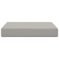 Produktbild för Utomhus Soffa Kudde Grå 60 x 60 x 8 cm Polyester