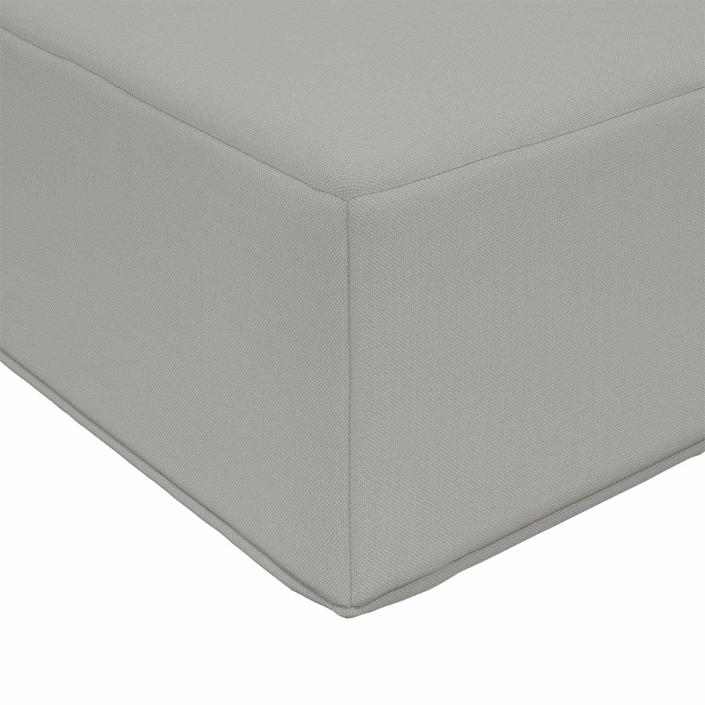 Produktbild för Utomhus Soffa Kudde Grå 60 x 60 x 8 cm Polyester