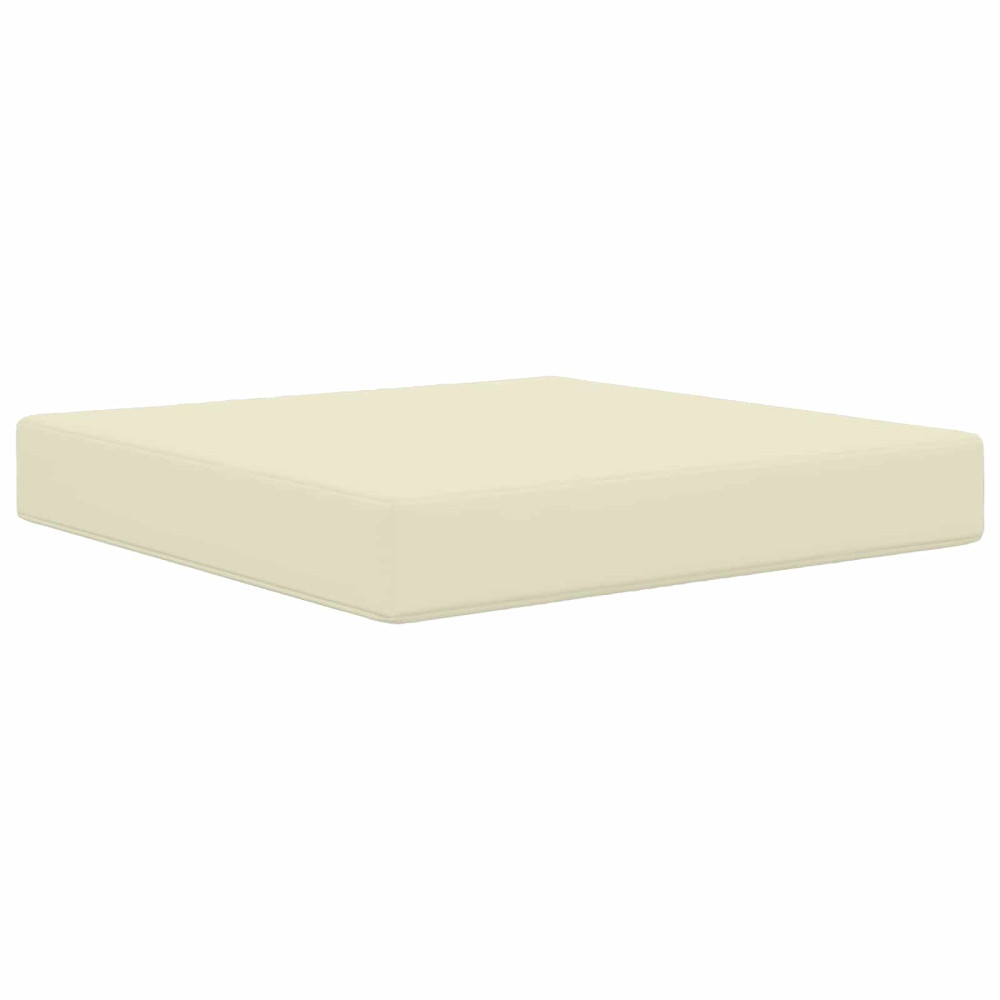 Produktbild för Utomhus Soffa Kudde Kräm 60 x 60 x 8 cm Polyester