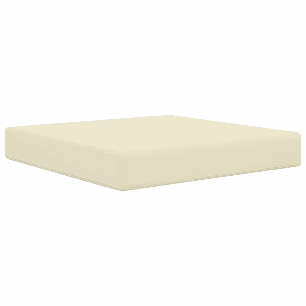 Produktbild för Utomhus Soffa Kudde Kräm 60 x 60 x 8 cm Polyester