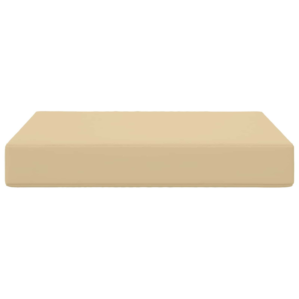 Produktbild för Utomhus Soffa Kudde Beige 60 x 60 x 8 cm Polyester