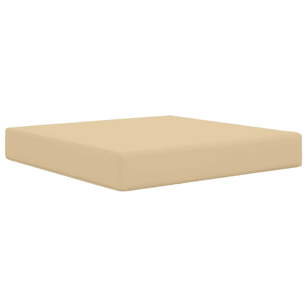 Produktbild för Utomhus Soffa Kudde Beige 60 x 60 x 8 cm Polyester