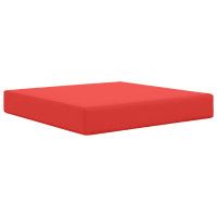 Produktbild för Utomhus Soffa Kudde Röd 60 x 60 x 8 cm Polyester