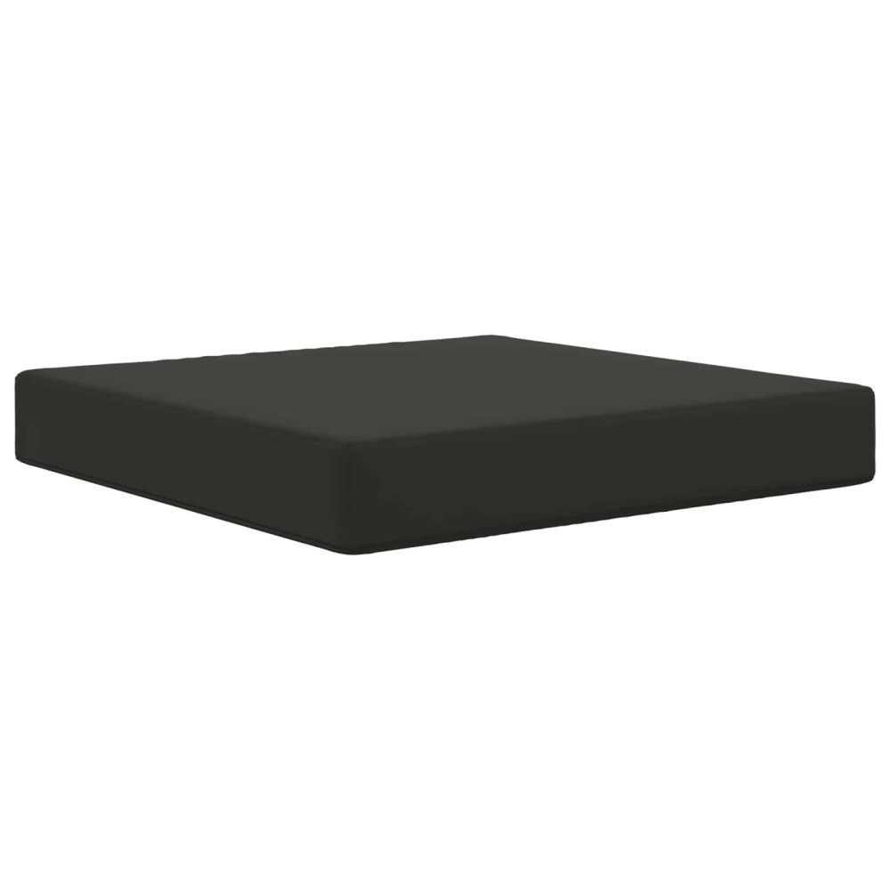 Produktbild för Utomhus Soffa Kudde Svart 60 x 60 x 8 cm Polyester