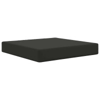 Produktbild för Utomhus Soffa Kudde Svart 60 x 60 x 8 cm Polyester