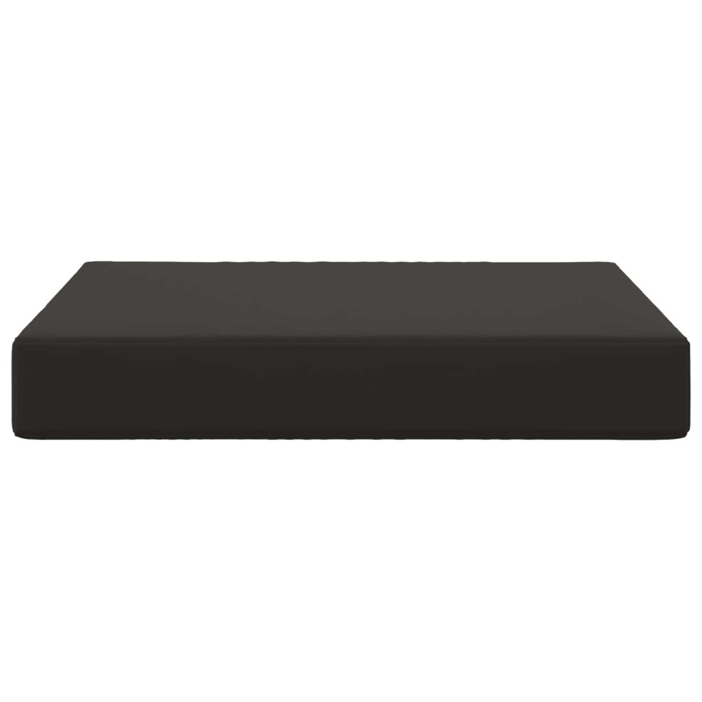 Produktbild för Utomhus Soffa Kudde Svart 60 x 60 x 8 cm Polyester