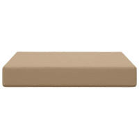 Produktbild för Utomhus Soffa Kudde Taupe 60 x 60 x 8 cm Polyester