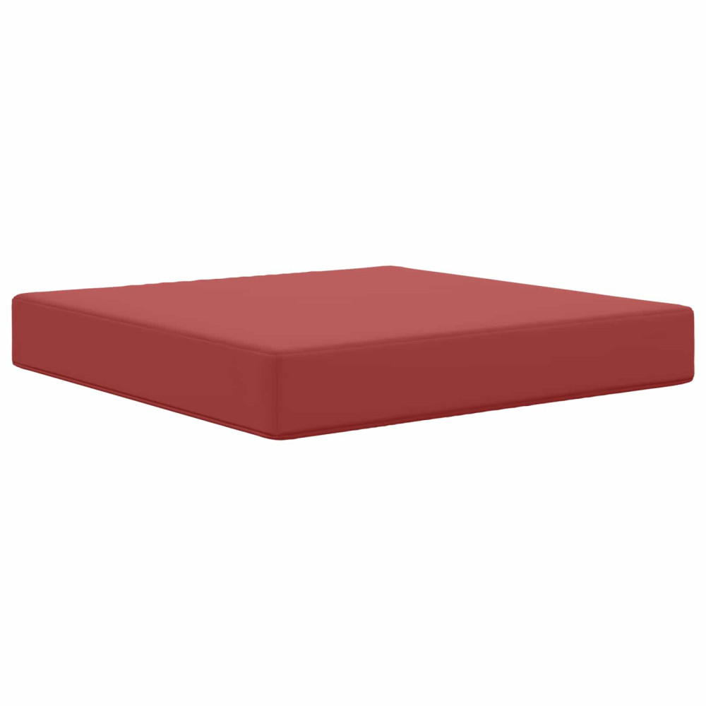 Produktbild för Utomhus Soffa Kudde Vinröd 60 x 60 x 8 cm Polyester