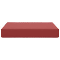 Produktbild för Utomhus Soffa Kudde Vinröd 60 x 60 x 8 cm Polyester