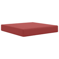 Produktbild för Utomhus Soffa Kudde Vinröd 60 x 60 x 8 cm Polyester