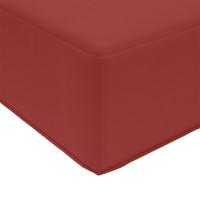 Produktbild för Utomhus Soffa Kudde Vinröd 60 x 60 x 8 cm Polyester