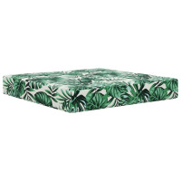 Produktbild för Utomhus Soffa Kudde Bladmönster 60 x 60 x 8 cm Polyester