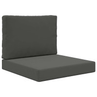 Produktbild för Utomhus Soffa Kudde 2 pcs Antracit Polyester
