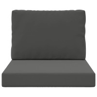 Produktbild för Utomhus Soffa Kudde 2 pcs Antracit Polyester