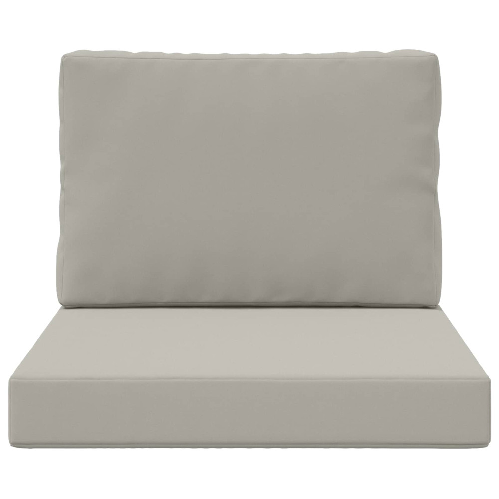 Produktbild för Utomhus Soffa Kudde 2 pcs Grå Polyester