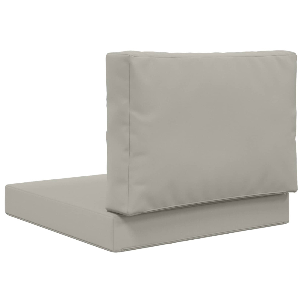 Produktbild för Utomhus Soffa Kudde 2 pcs Grå Polyester