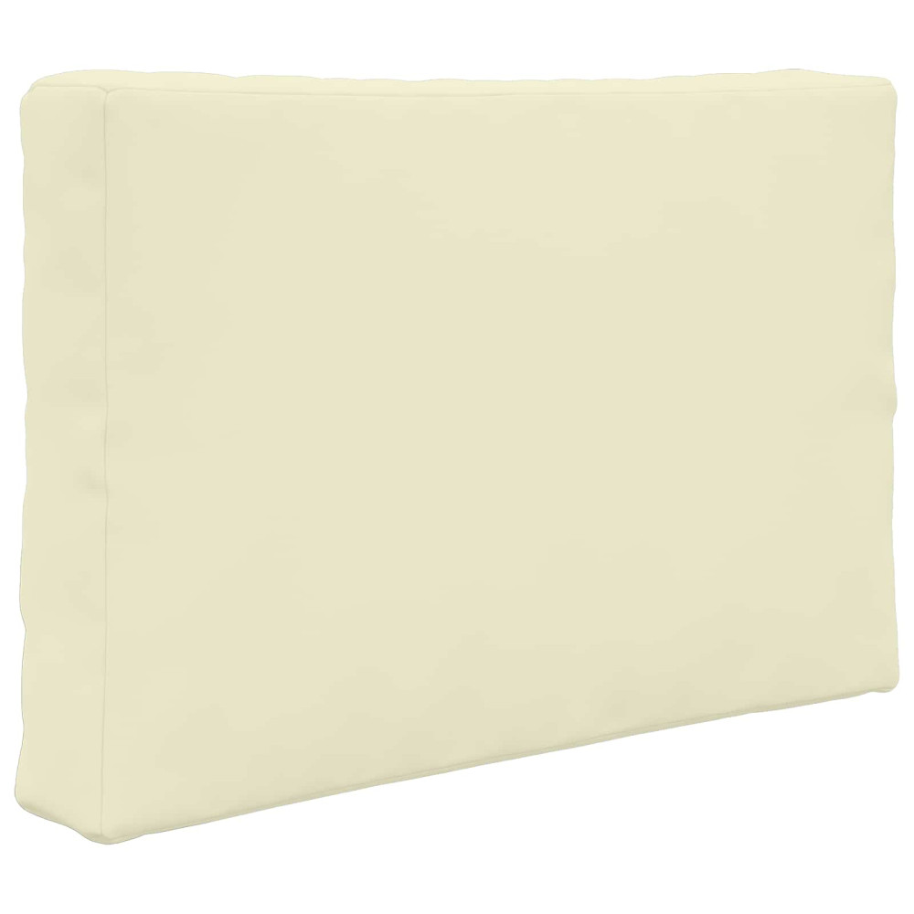 Produktbild för Utomhus Soffa Kudde 2 pcs Kräm Polyester