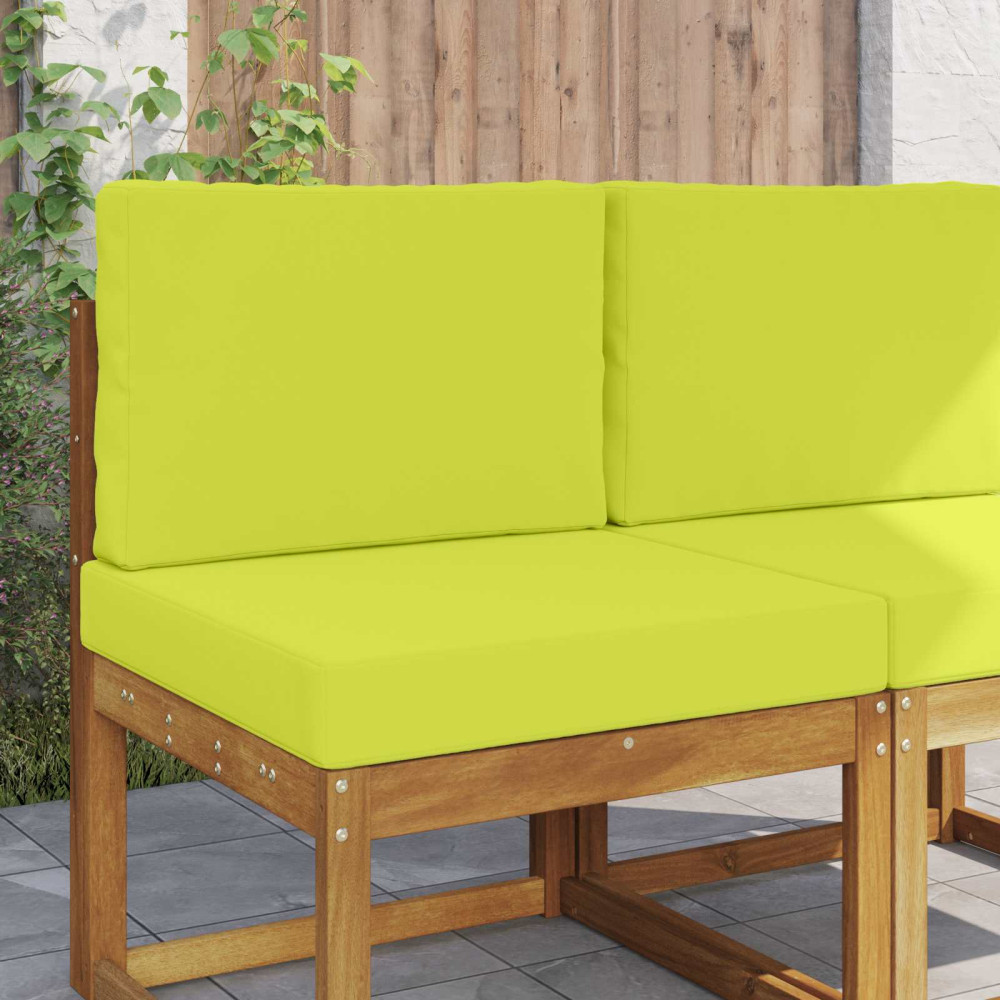 Produktbild för Utomhus Soffa Kudde 2 pcs Grön Polyester