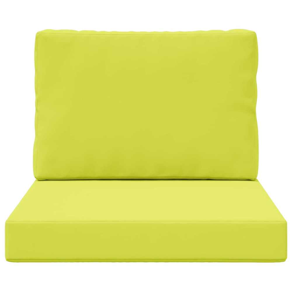 Produktbild för Utomhus Soffa Kudde 2 pcs Grön Polyester