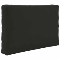 Produktbild för Utomhus Soffa Kudde 2 pcs Svart Polyester