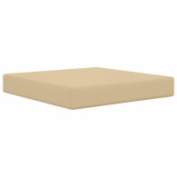 Produktbild för Utomhus Soffa Kudde 2 pcs Beige Polyester