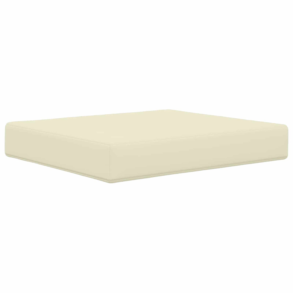 Produktbild för Utomhus Soffa Kudde 2 pcs Kräm Polyester