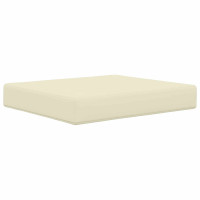 Produktbild för Utomhus Soffa Kudde 2 pcs Kräm Polyester