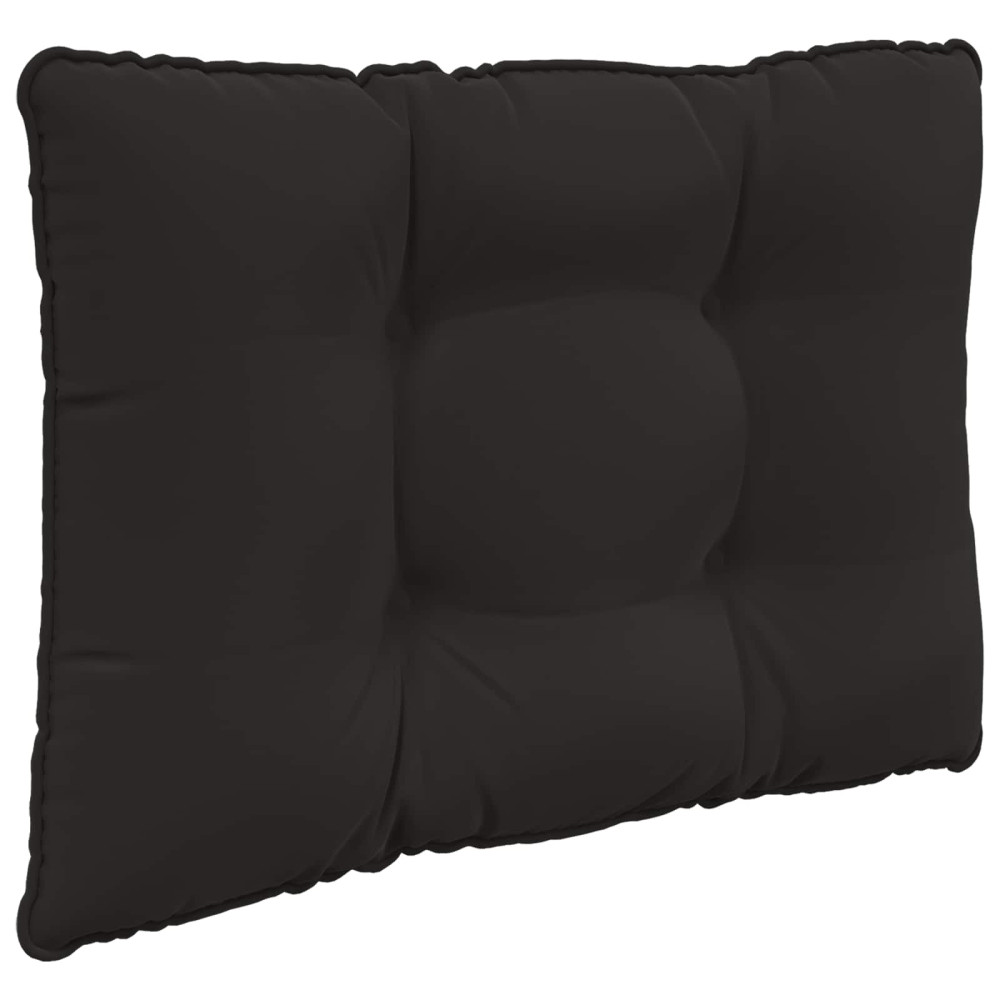 Produktbild för Utomhus Soffa Kudde 2 pcs Svart Polyester