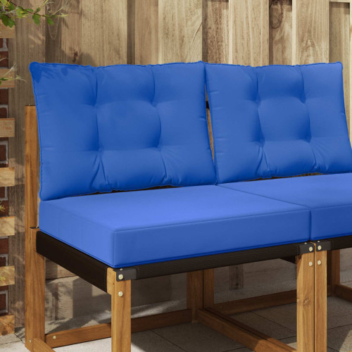 vidaXL Utomhus Soffa Kudde 2 pcs Turkos Polyester - Stols- & Soffdynor