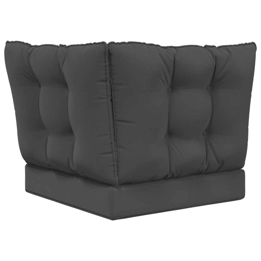 Produktbild för Utomhus Soffa Kudde 3 pcs Antracit Polyester