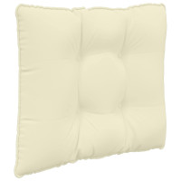 Produktbild för Utomhus Soffa Kudde 3 pcs Kräm Polyester