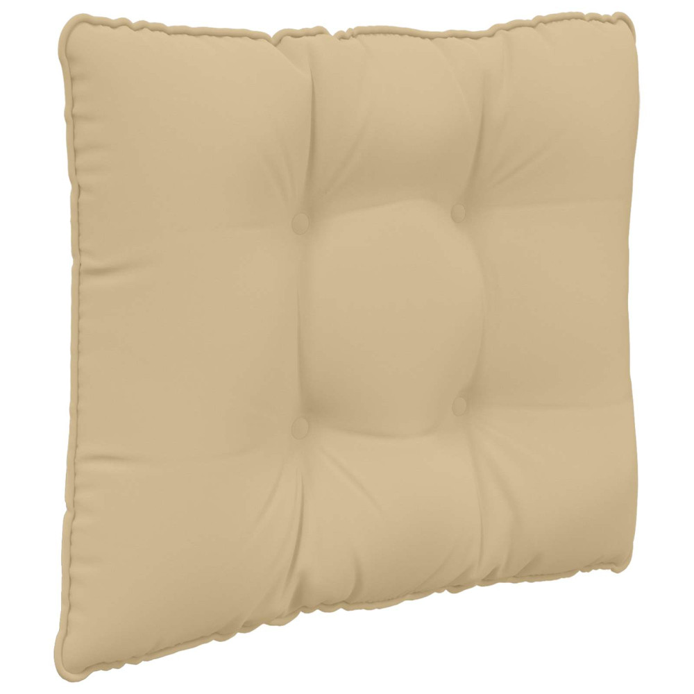Produktbild för Utomhus Soffa Kudde 3 pcs Beige Polyester