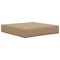 Produktbild för Utomhus Soffa Kudde 3 pcs Taupe Polyester