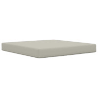 Produktbild för Utomhus Soffa Kudde Grå 80 x 80 x 8 cm Polyester